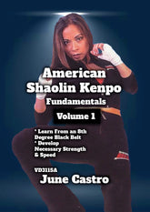 American Shaolin Kenpo #1 DVD June Castro
